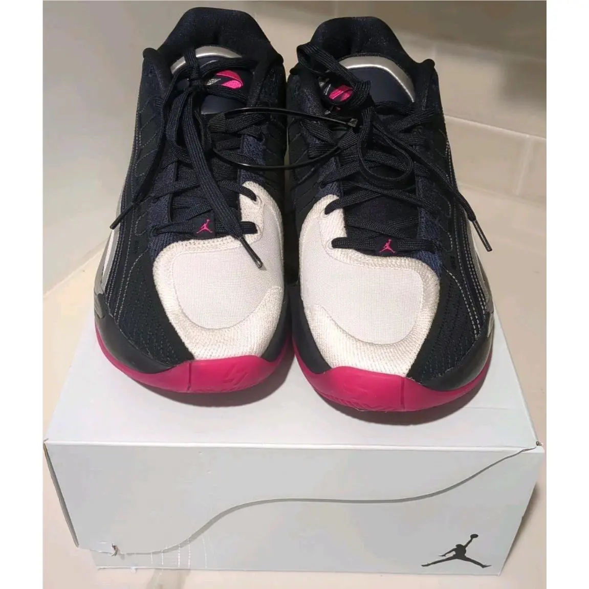 Nike shoes - Jordan Luka 4 - Luka - HF0823-400 - Dark Obsidian/Metallic Silver (UPC: 198483052569) 0