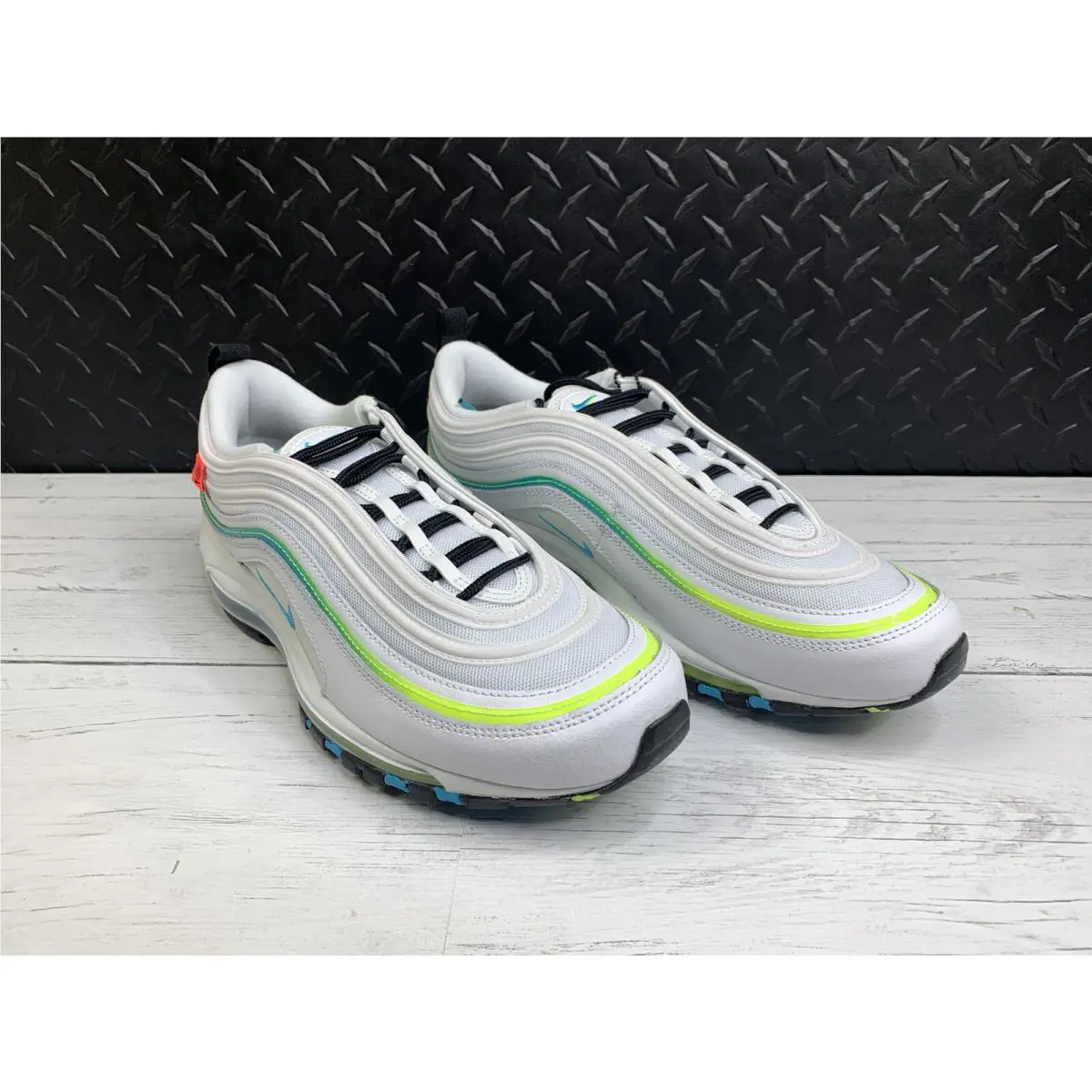 Nike shoes - Nike Air Max 97 - Air Max - CZ5607100 - Multicolor, Manufacturer: White/Blue Fury-Volt-Black 1