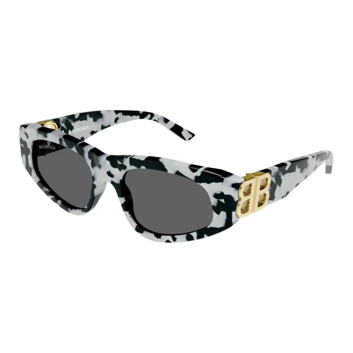 Balenciaga Womens` BB0095S Sunglasses Havana/gold/grey