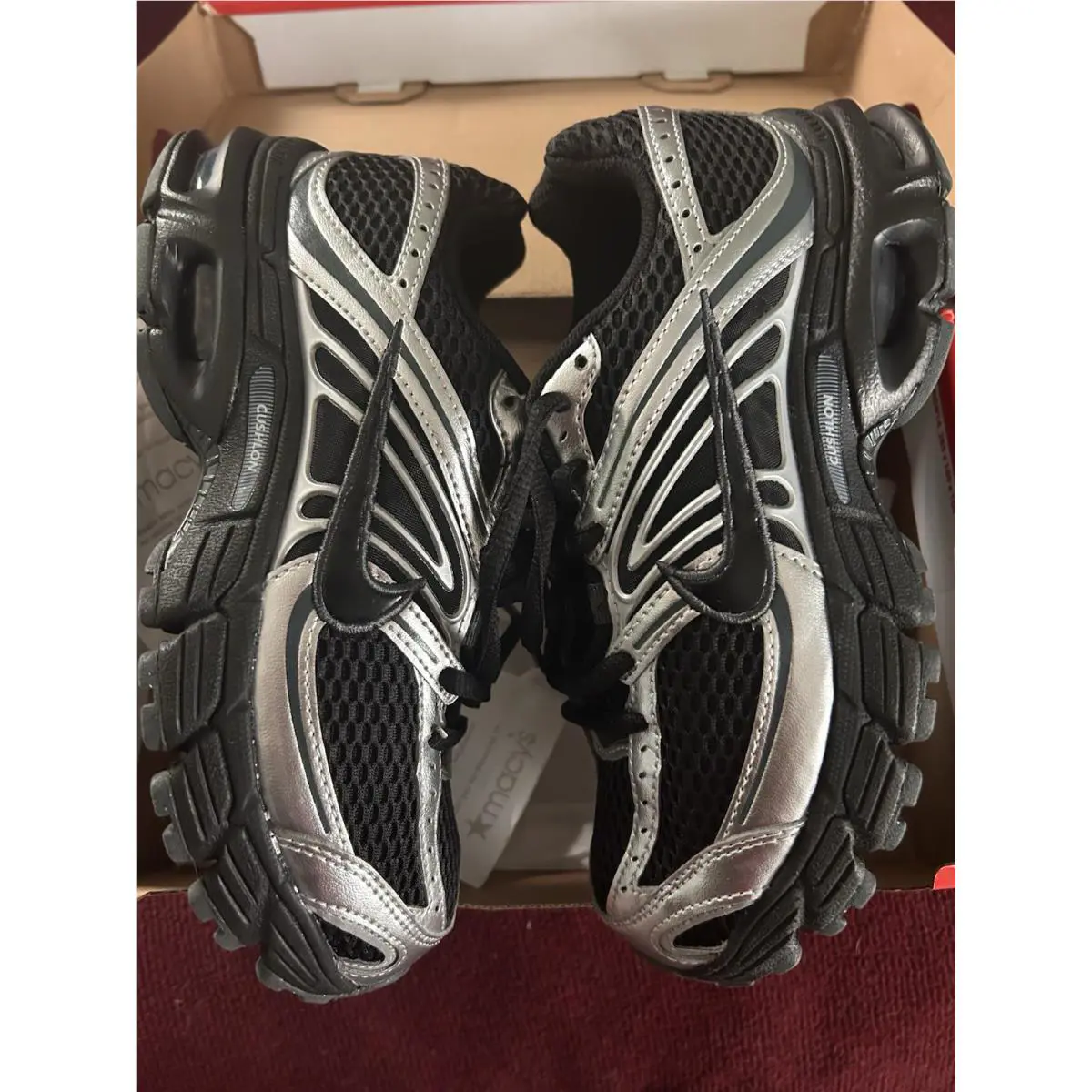 Nike shoes - Nike Air Max 2 - Air Max - HQ2056-007 - Black/Black-Metallic Silver 2