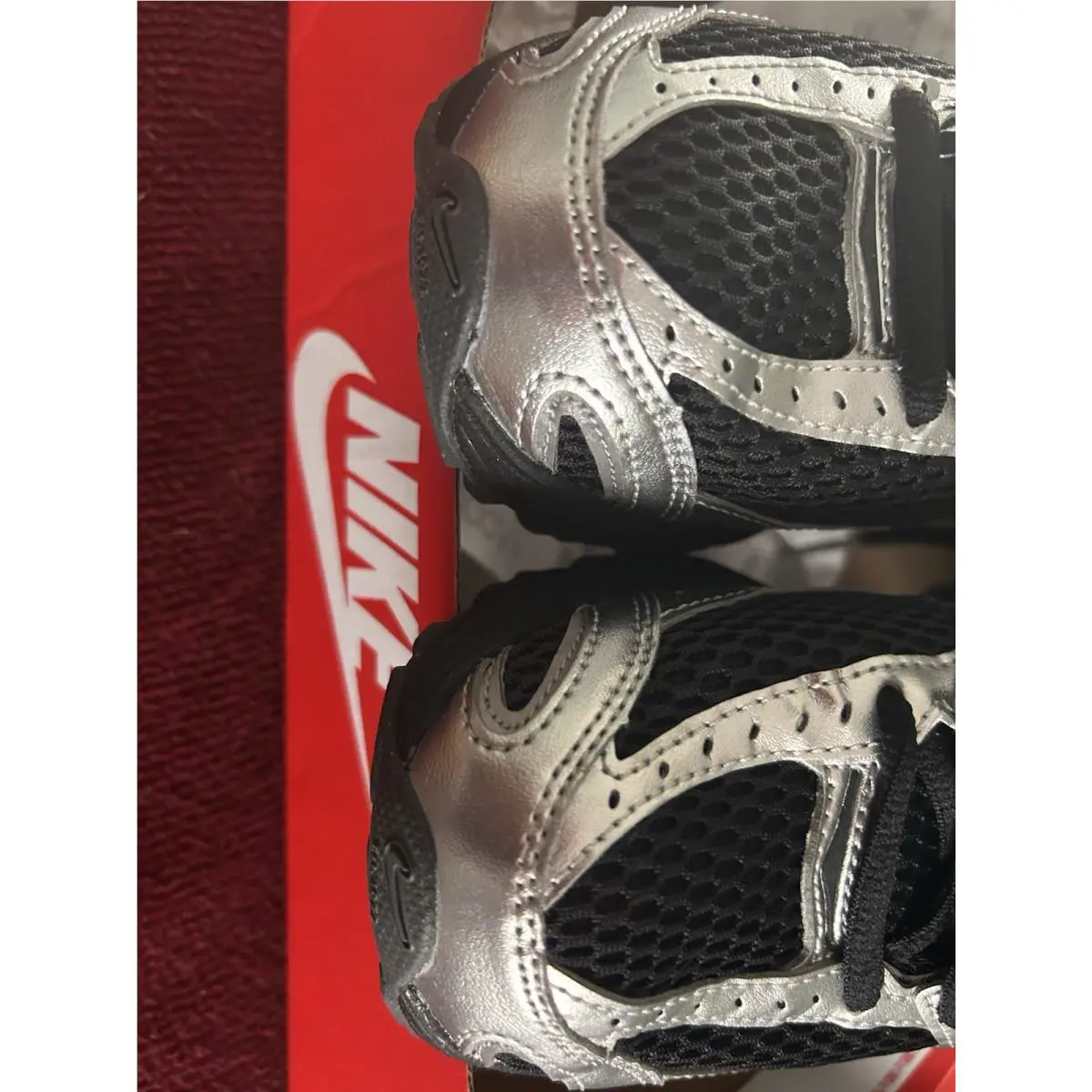Nike shoes - Nike Air Max 2 - Air Max - HQ2056-007 - Black/Black-Metallic Silver 4