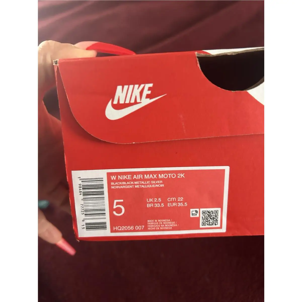Nike shoes - Nike Air Max 2 - Air Max - HQ2056-007 - Black/Black-Metallic Silver 6