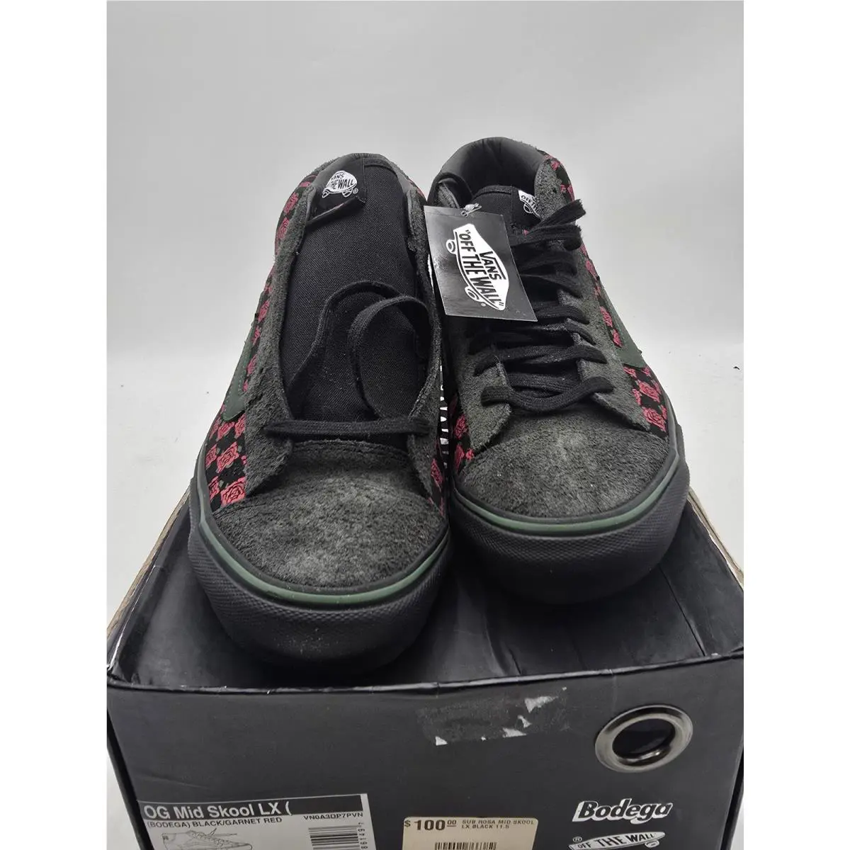Vans shoes - Vans OG Mid Skool LX Bodega - VN0A3DP7PVN - Black 1