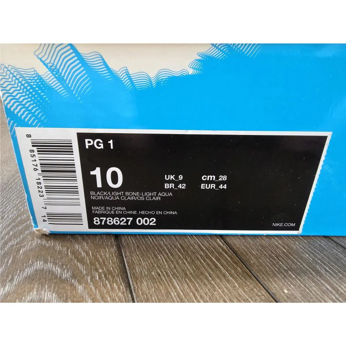 Nike shoes - Nike PG 1 - 878627 002 - Black 10