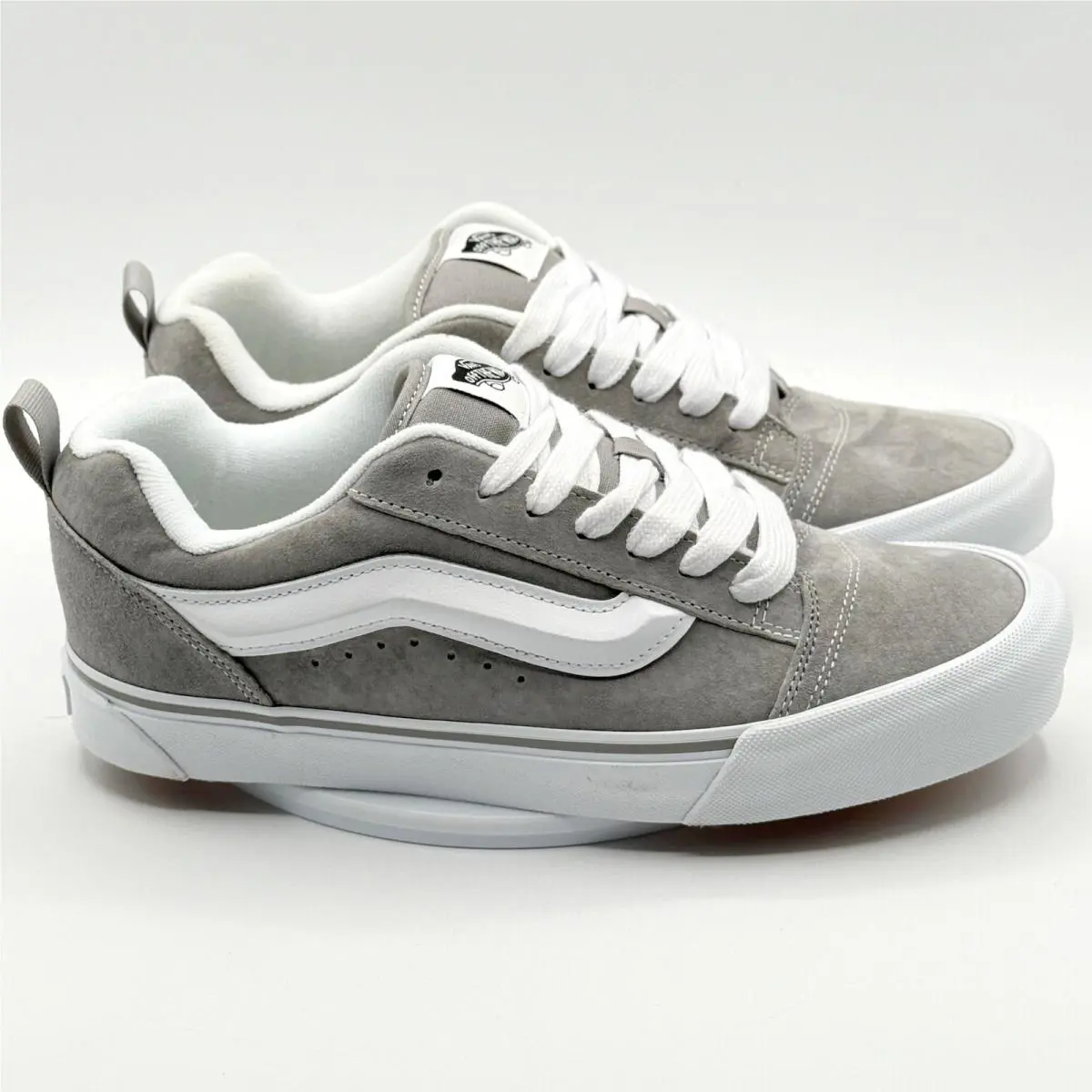 Vans shoes - VANS Knu Skool - Knu Skool - VN000D75GRY - Grey / White 3