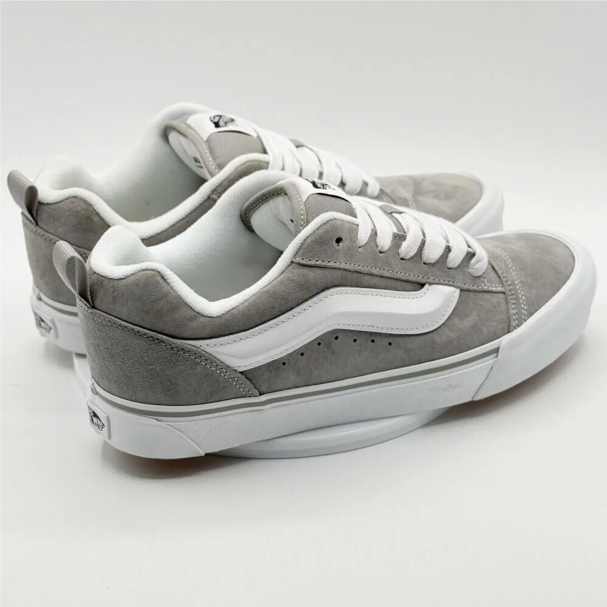 Vans shoes - VANS Knu Skool - Knu Skool - VN000D75GRY - Grey / White 4