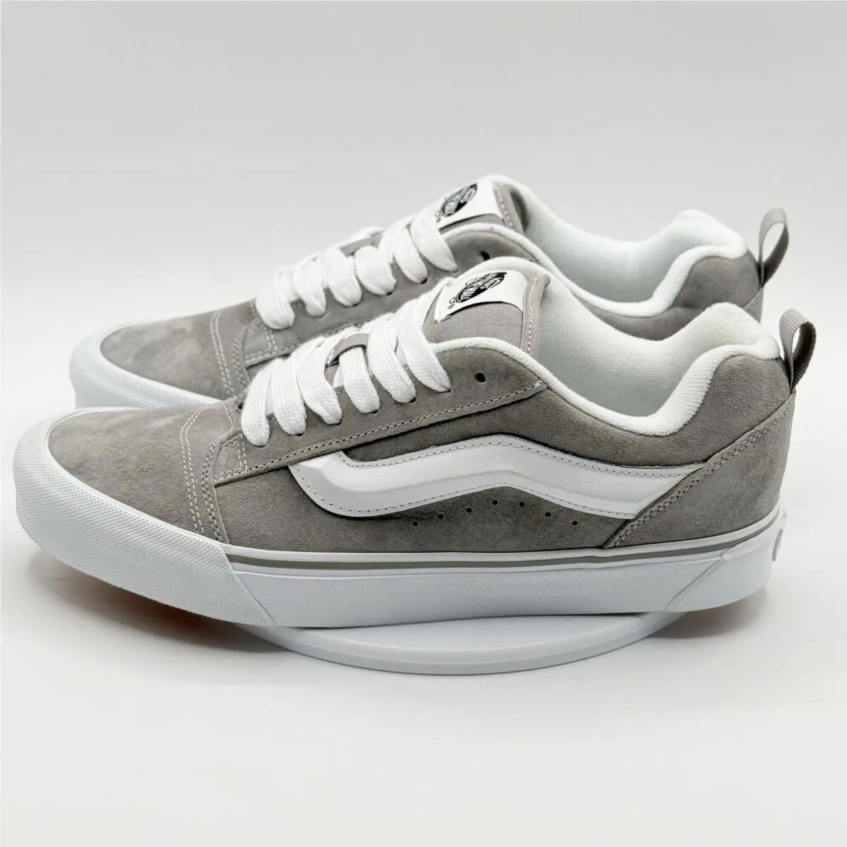 Vans shoes - VANS Knu Skool - Knu Skool - VN000D75GRY - Grey / White 5