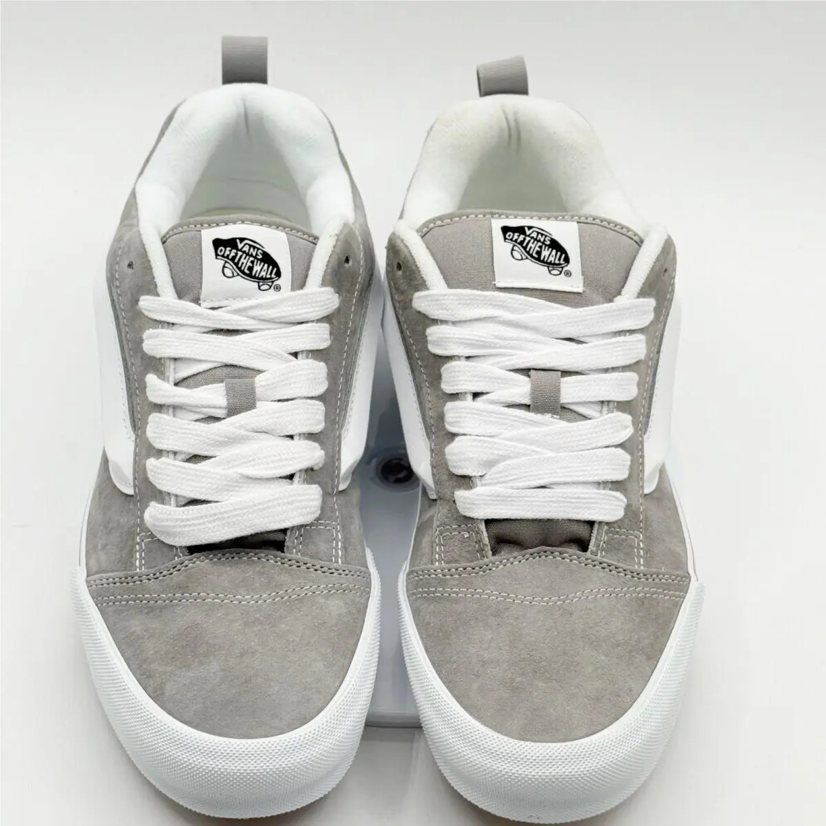 Vans shoes - VANS Knu Skool - Knu Skool - VN000D75GRY - Grey / White 7