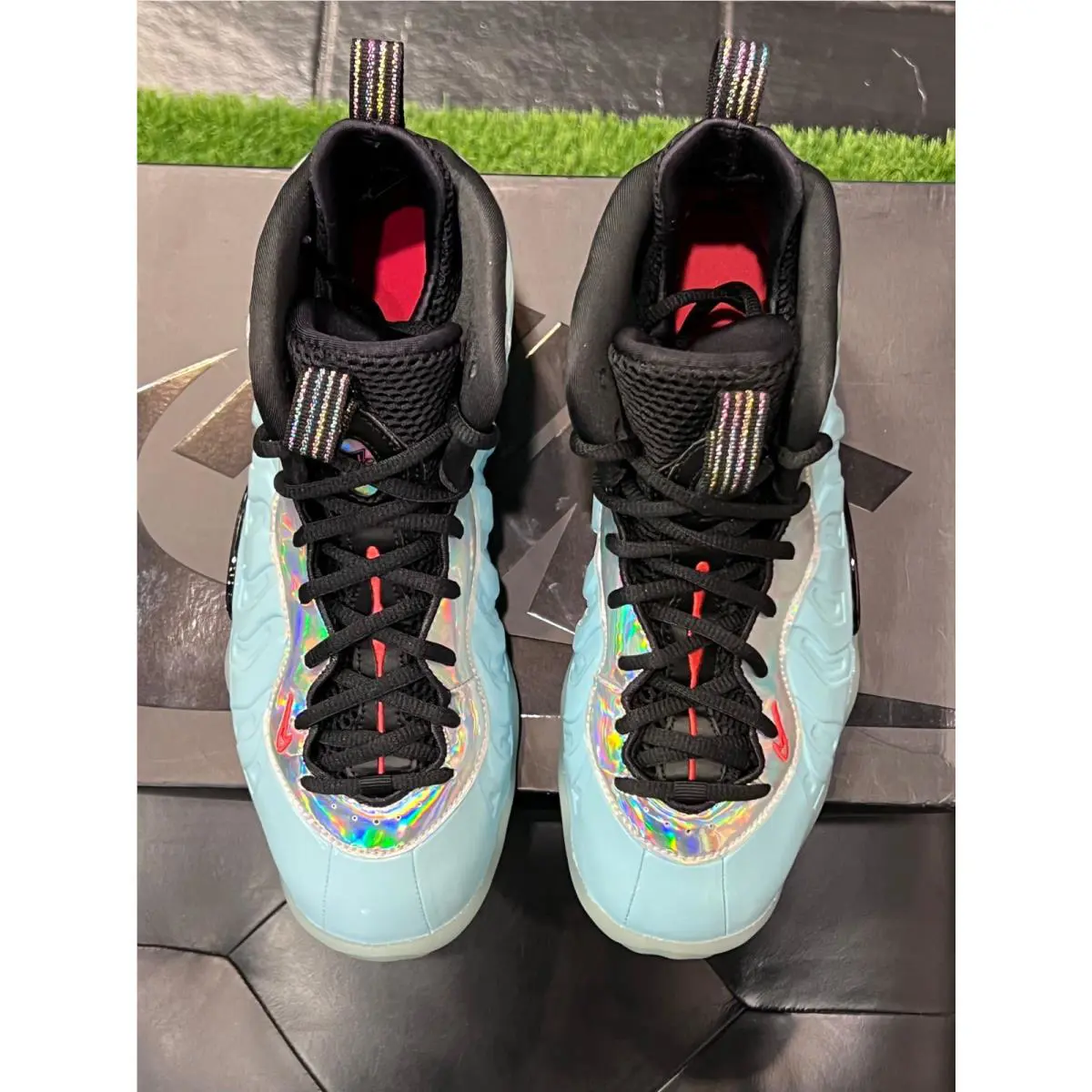 Nike shoes - Nike Little Posite - Little Posite - Blue 1