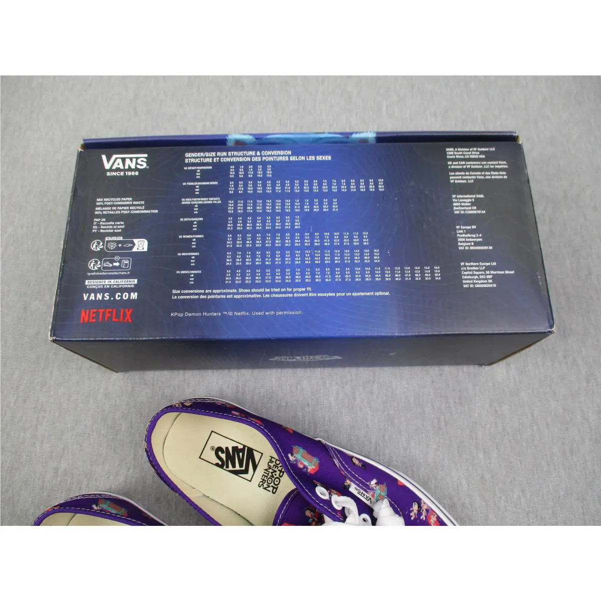 Vans shoes - VANS Authentic KPop Demon Hunters Purple - Purple 11