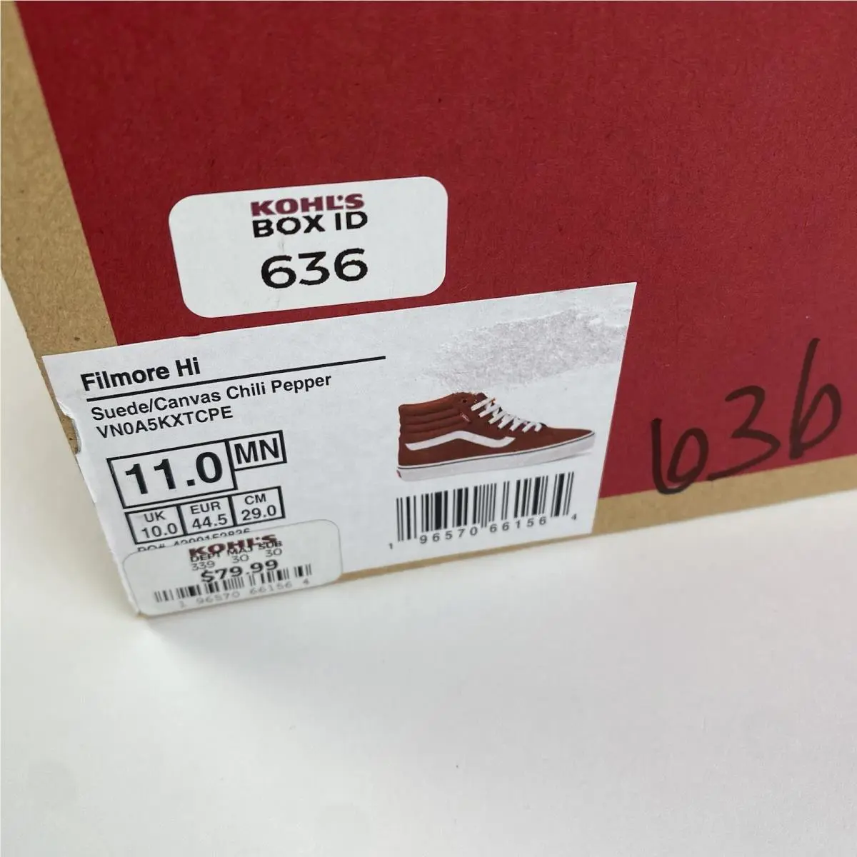 Vans shoes - VANS Filmore - Filmore - Red 15