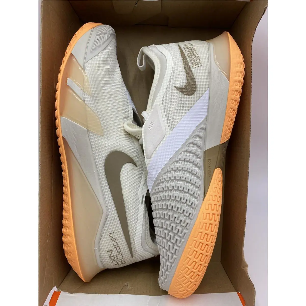 Nike shoes - Nike React Vapor - React Vapor - CV0742 102 - Sail/Light Bone (UPC: 196151772887) 7