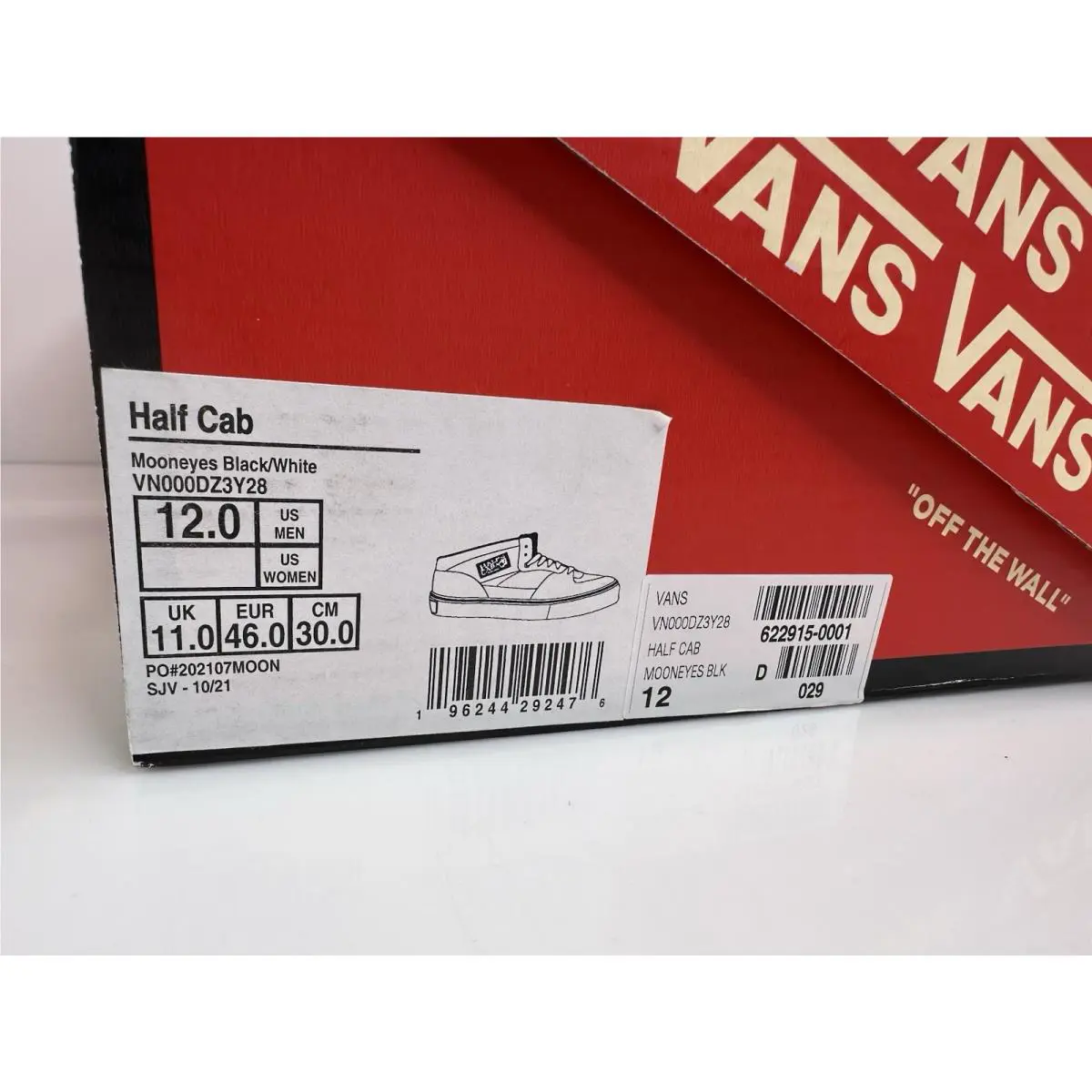 Vans shoes - Half Cab - Half Cab - White (UPC: 0196244292476) 7