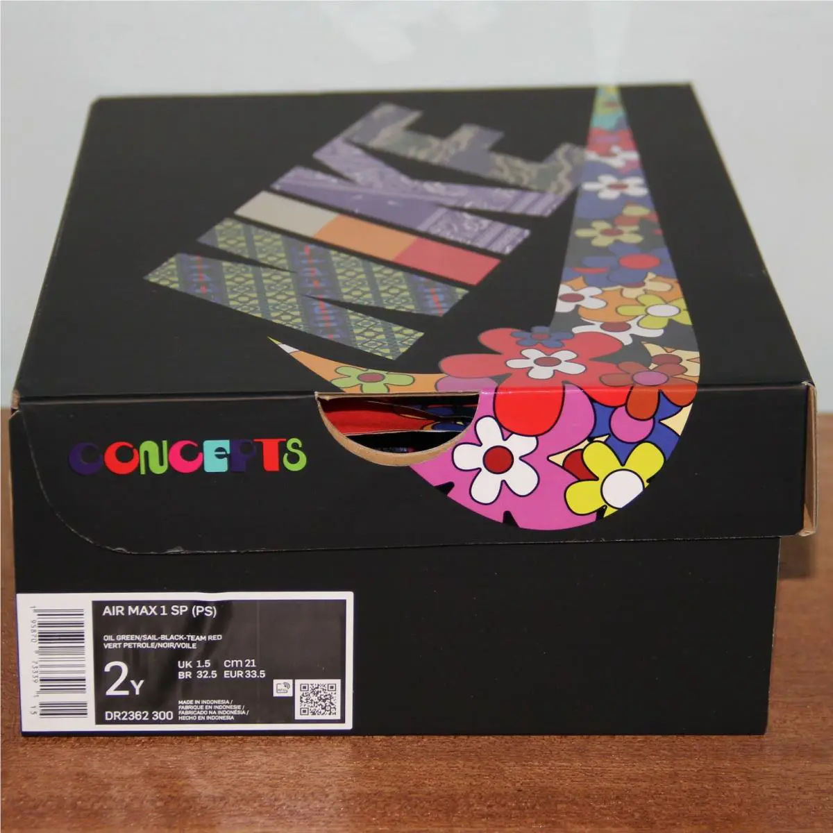 Nike shoes - Nike Concepts x Air Max 1 SP PS - Multicolor (UPC: 195870733391) 5