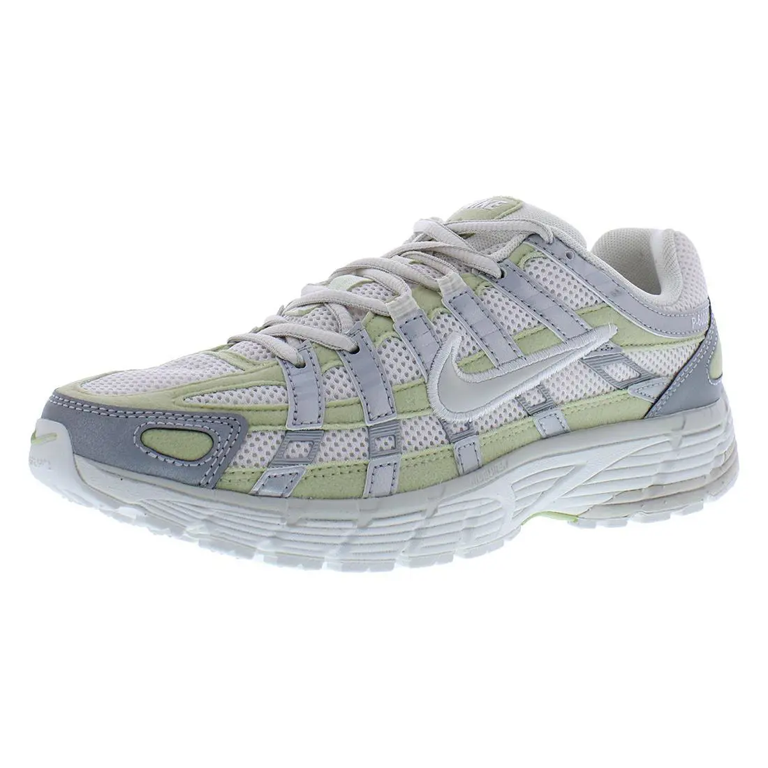 Nike P-6000 Womens Shoes Size 7 Color: Phantom/light Smoke Grey - Ivory, Main: White