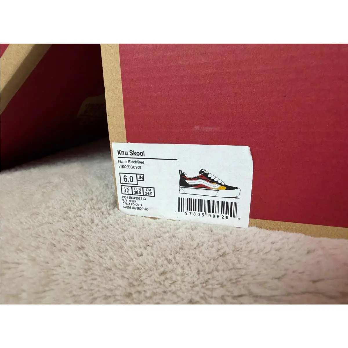 Vans shoes - VANS Knu Skool - Knu Skool - VN000EGCY09 - Black 5