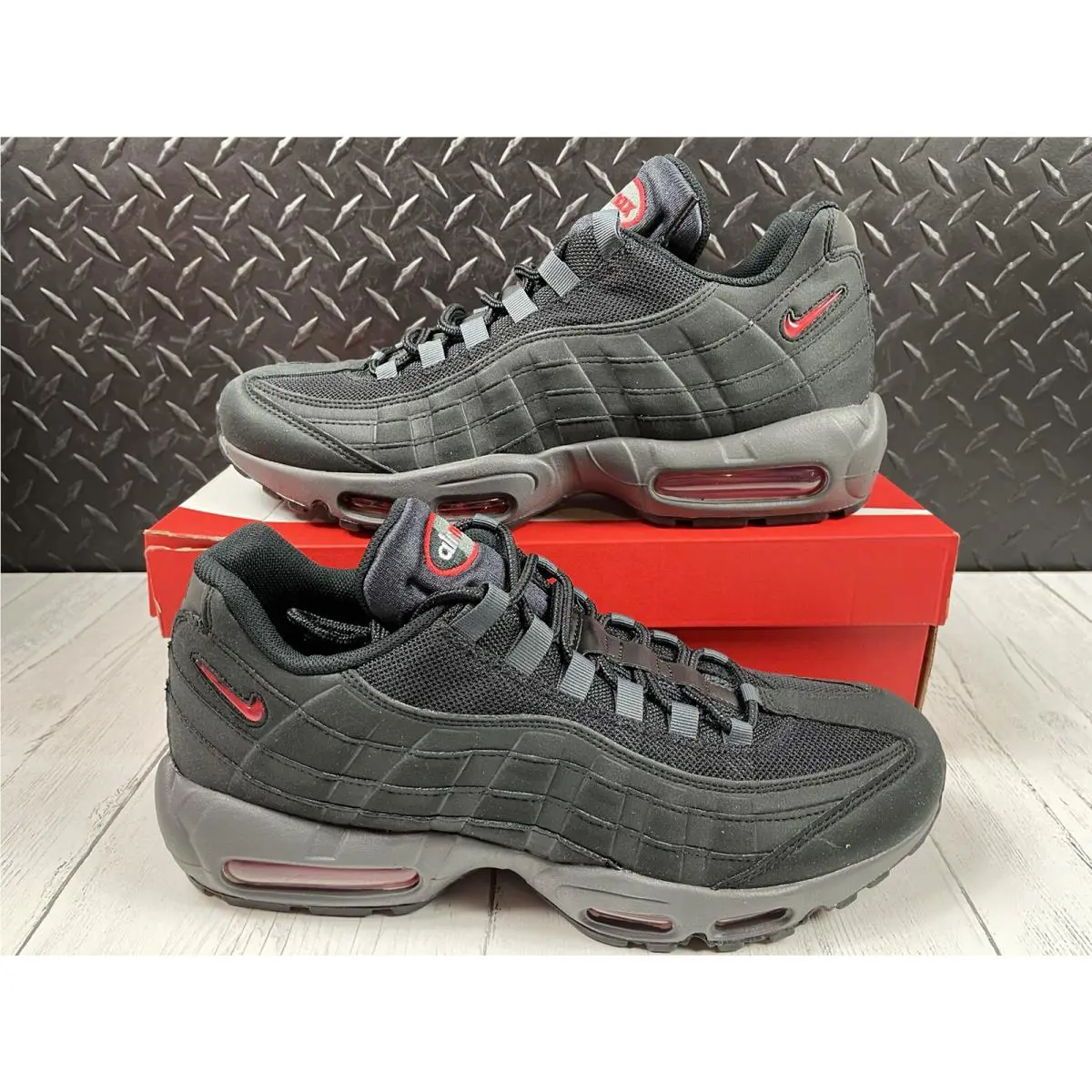 Nike shoes - Nike Air Max 95 - Air Max - DV5672-001 - BLACK/GREY/RED (UPC: 0195870891527) 0