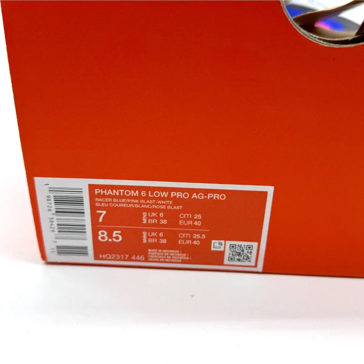 Nike shoes - Nike Phantom 6 Low Elite AG-Pro - HQ2317-446 - Multicolor (UPC: 198726384297) 8