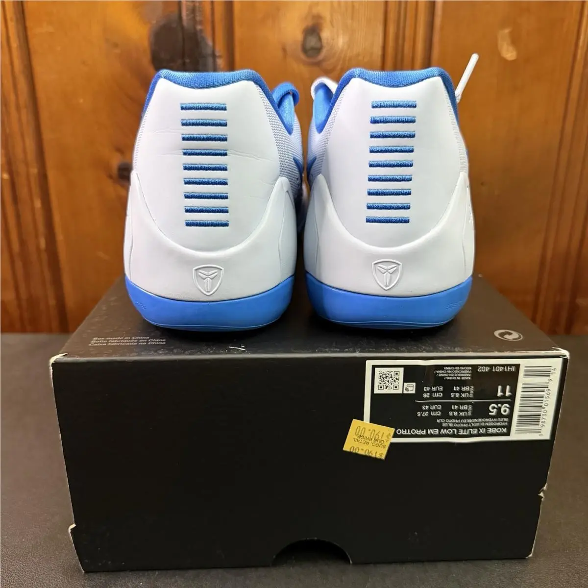 Nike shoes - Kobe 9 protro - Kobe protro - IH1401-402 - Blue 3