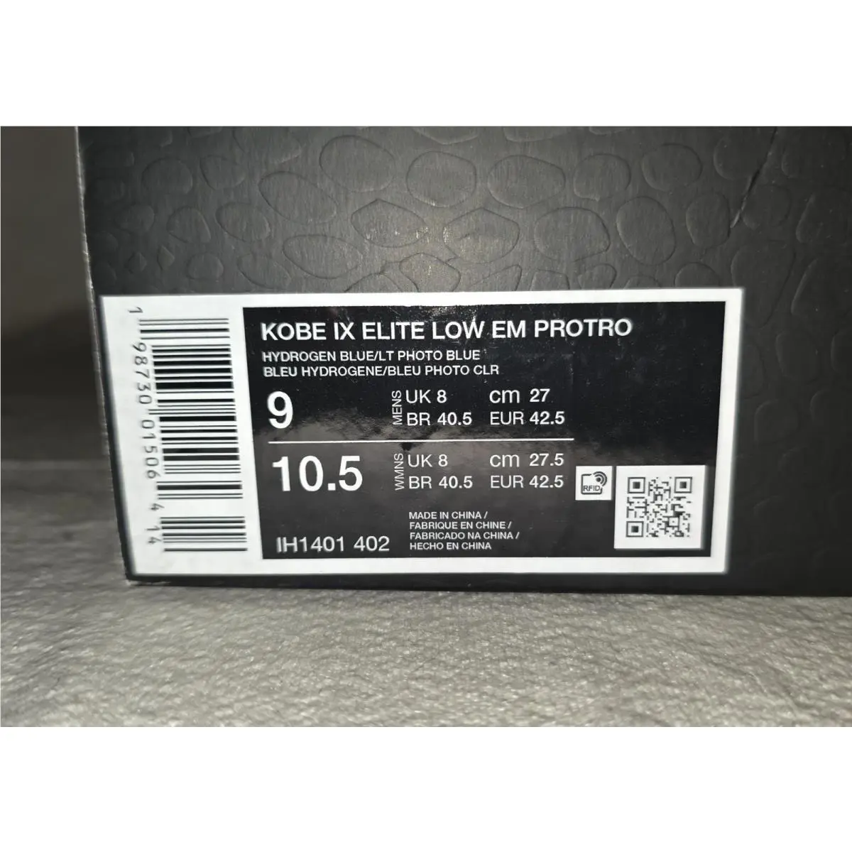 Nike shoes - Nike Kobe IX Elite Low EM Protro - IH1401-402 - Blue 5