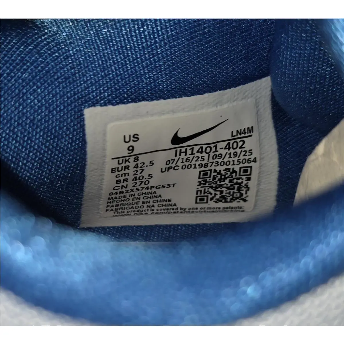 Nike shoes - Nike Kobe IX Elite Low EM Protro - IH1401-402 - Blue 6