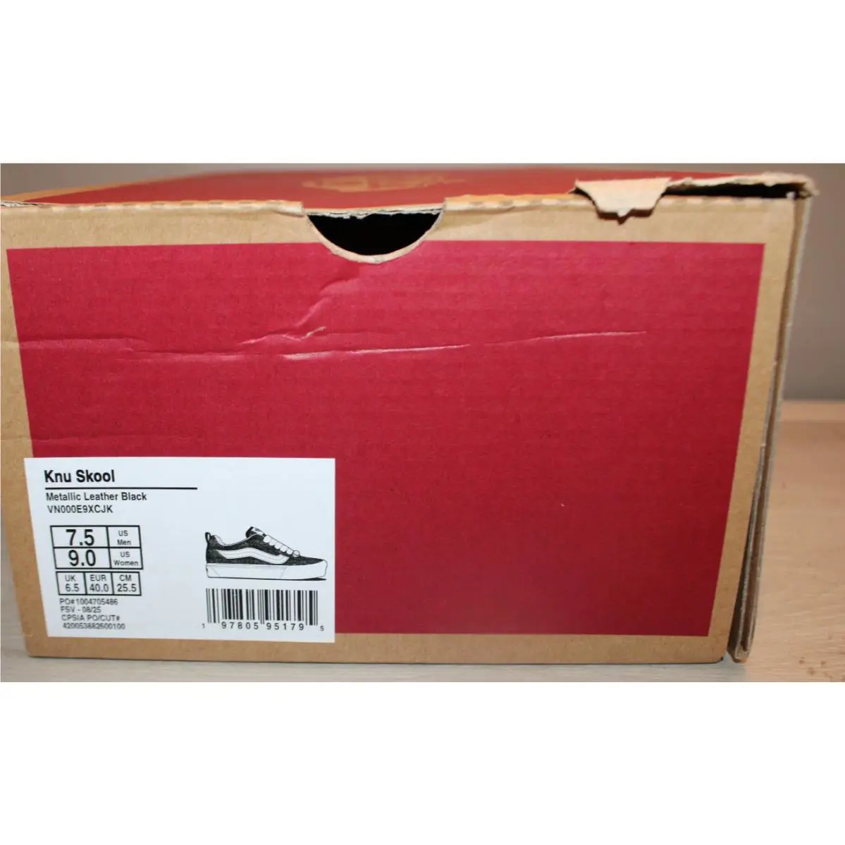 Vans shoes - VANS KNU SKOOL - KNU SKOOL - Black 0