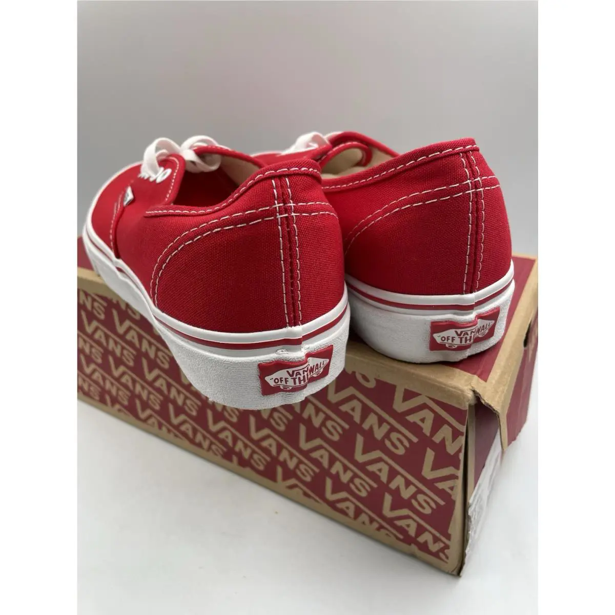 Vans shoes - VANS Authentic - Authentic - Red 2