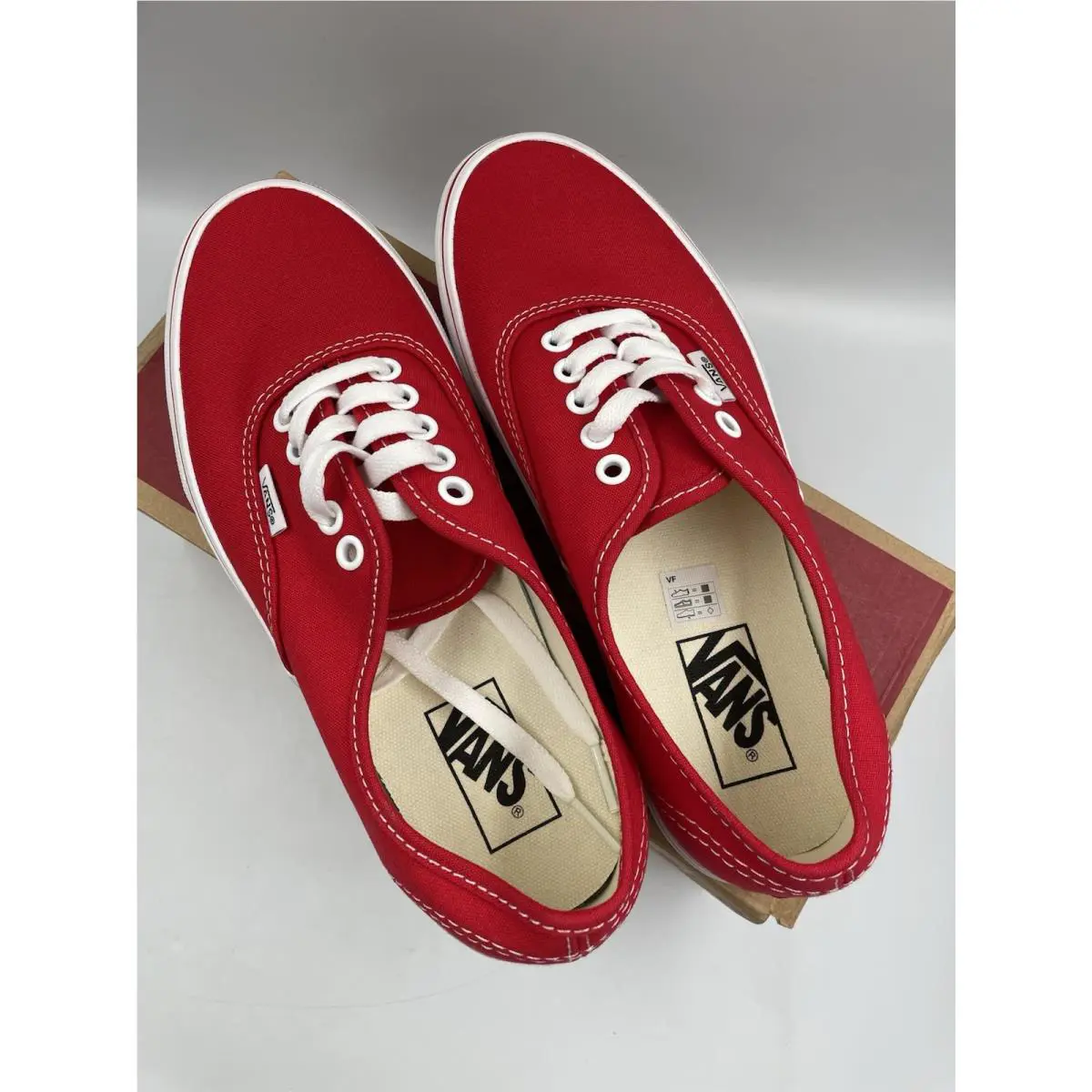 Vans shoes - VANS Authentic - Authentic - Red 3