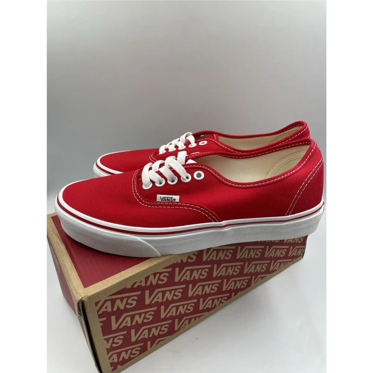 Vans shoes - VANS Authentic - Authentic - Red 4