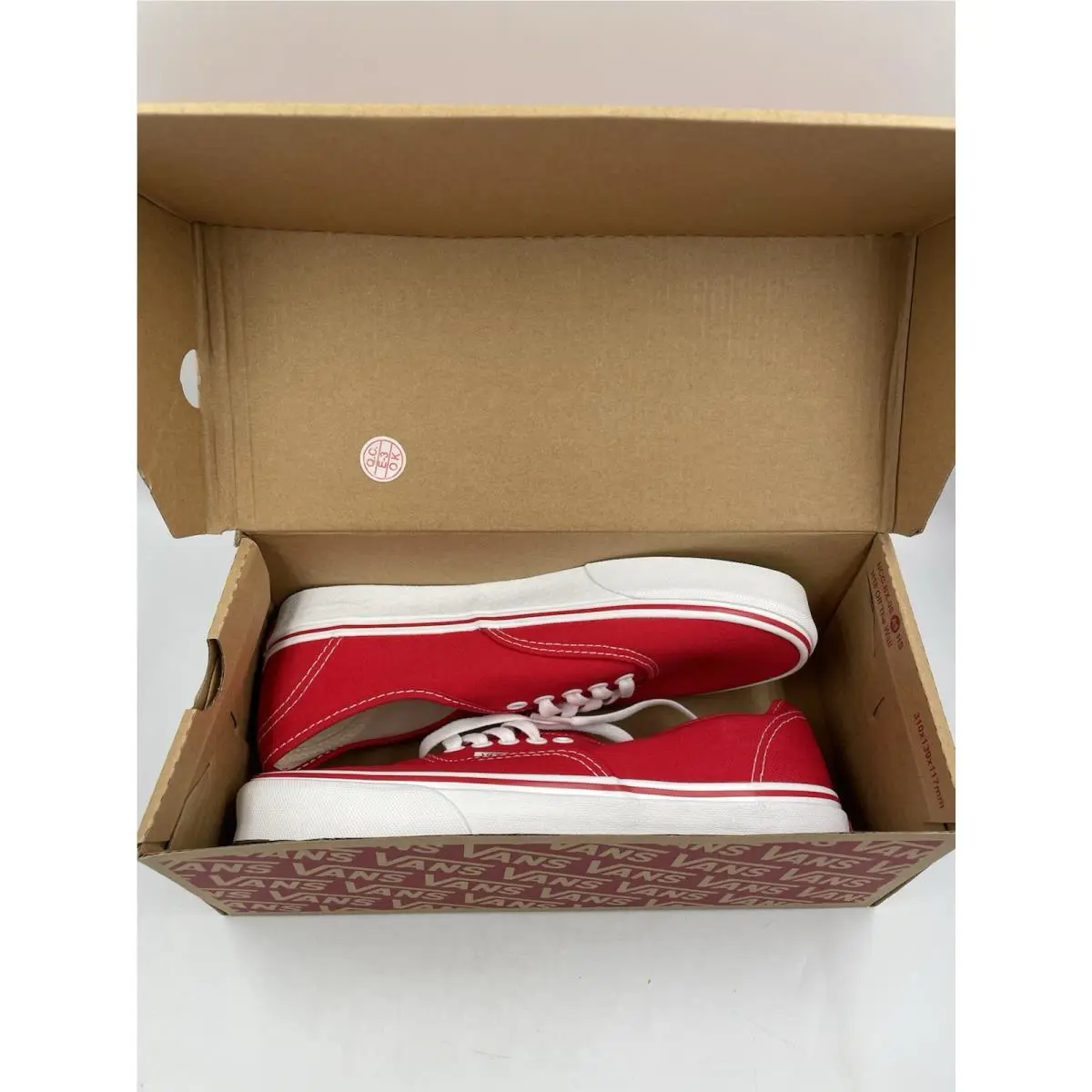 Vans shoes - VANS Authentic - Authentic - Red 7