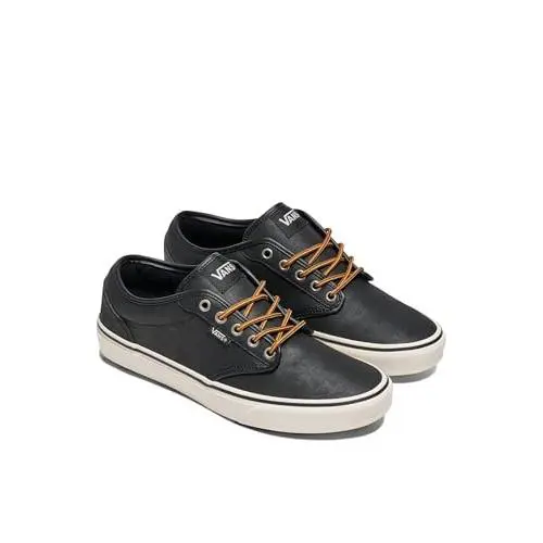 Vans shoes - va 327 l 68 x - VA327L68X_Black - leather black marshmallow (UPC: 190284676517) 4