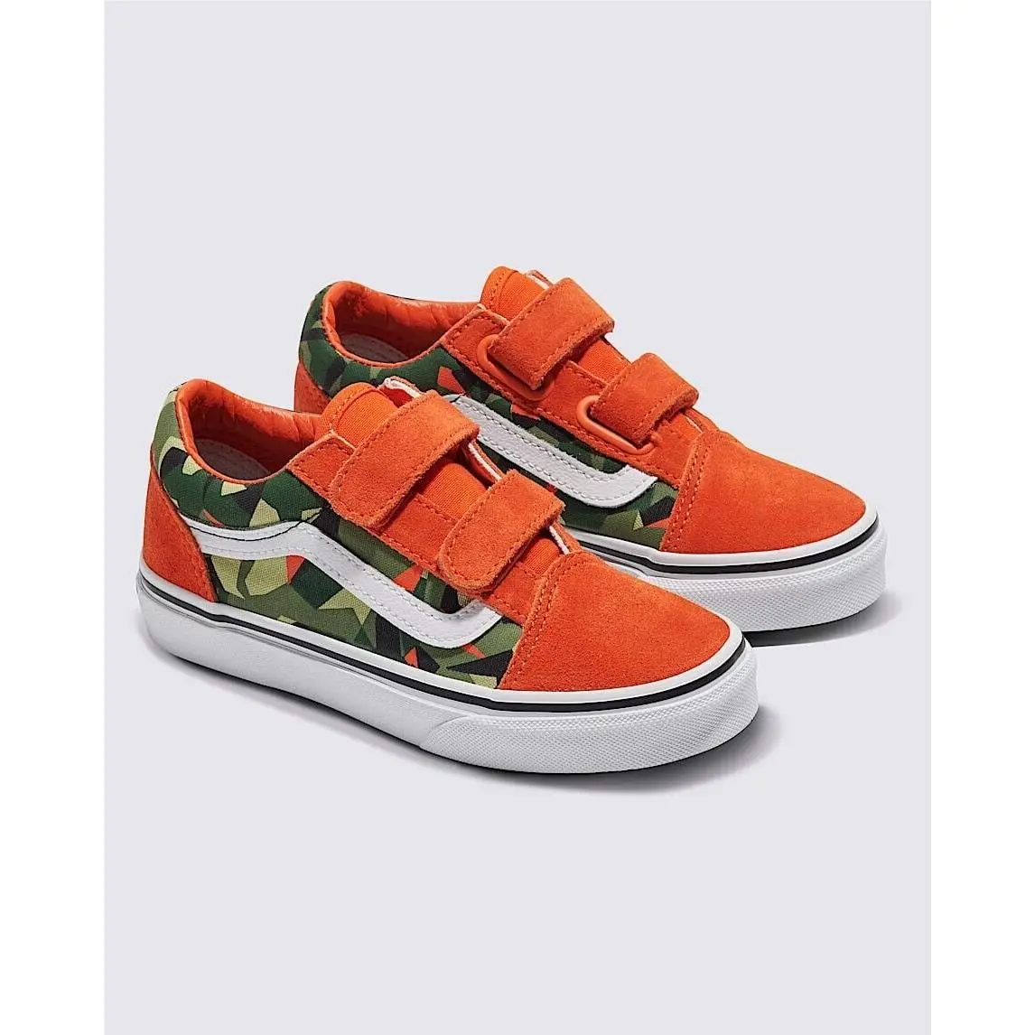 Vans shoes - VANS Off The Wall - Off The Wall - VN000VHEBIV - GEO CAMO ORANGE/ MULTI (UPC: 196575264098) 0