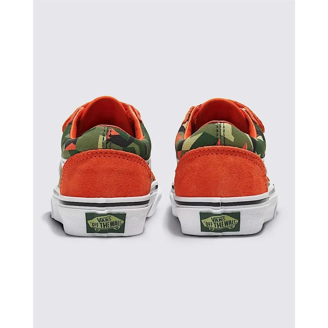 Vans shoes - VANS Off The Wall - Off The Wall - VN000VHEBIV - GEO CAMO ORANGE/ MULTI (UPC: 196575264098) 2
