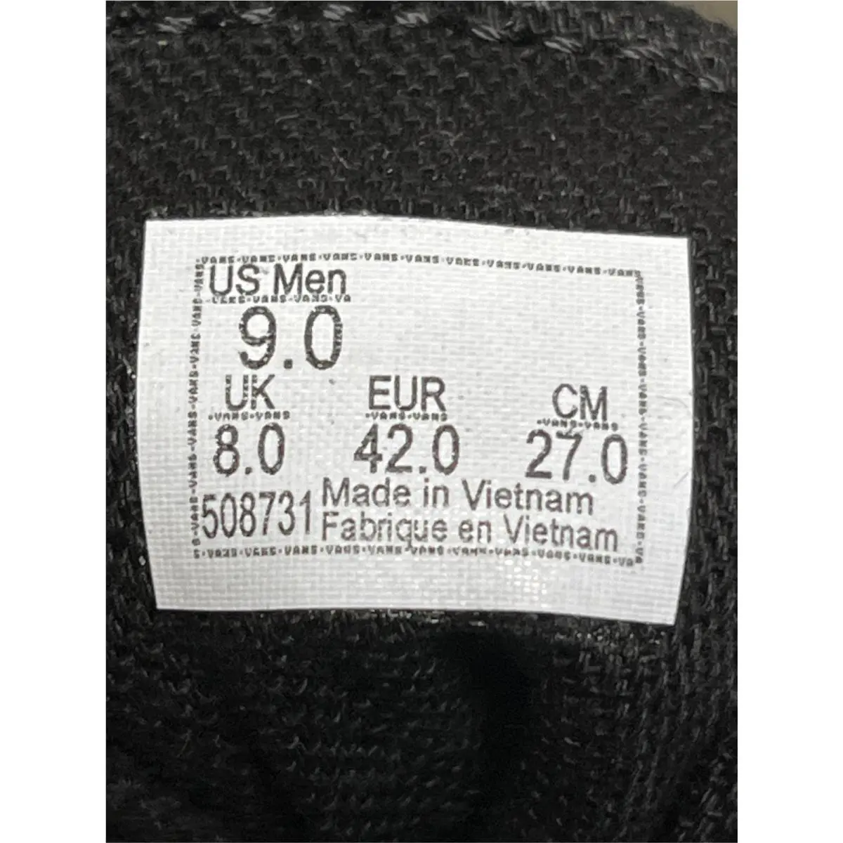 Vans shoes - Black And Grey (UPC: 191166397193) 4