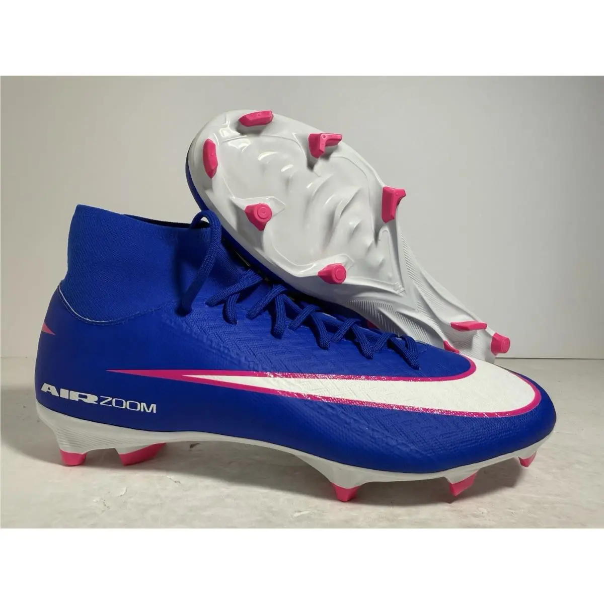 Nike Mercurial Superfly 10 Academy Racer Blue White FQ1456-446 Men Size 8 US