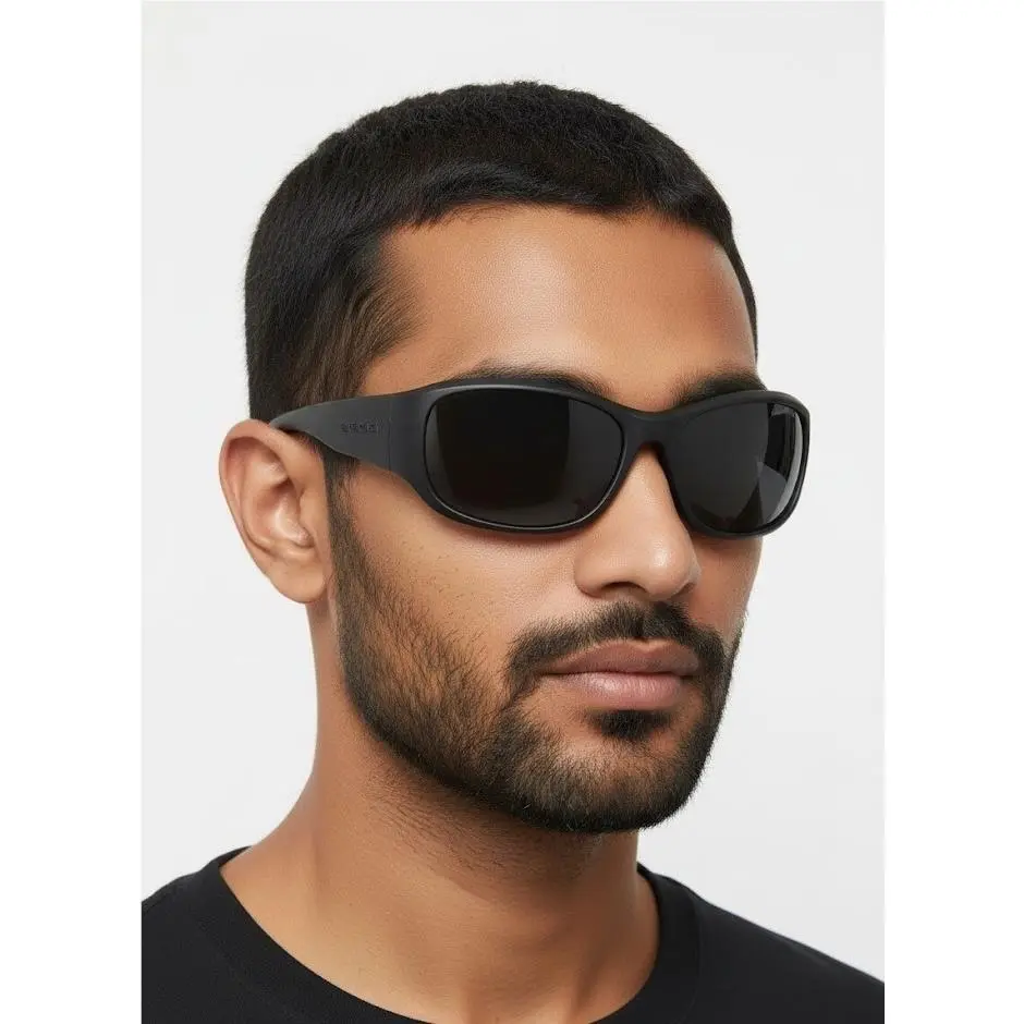 Balenciaga Women 72mm Shield Sunglasses Black Black Grey