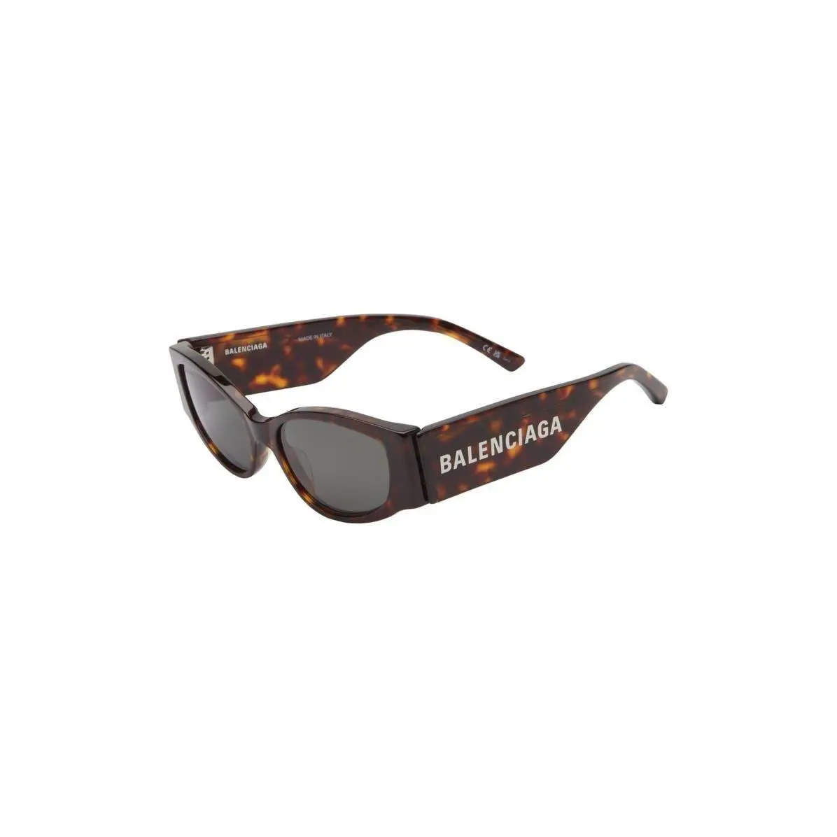 Balenciaga Women 58mm Modified Cat Eye Sunglasses Black Black Grey