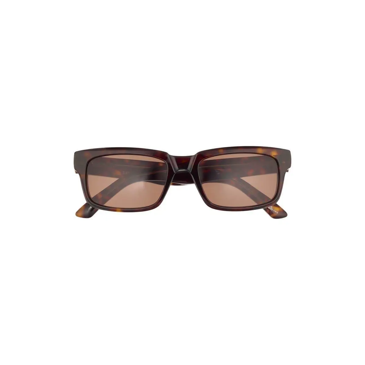 Balenciaga Men 55mm Square Sunglasses Havana Havana Brown