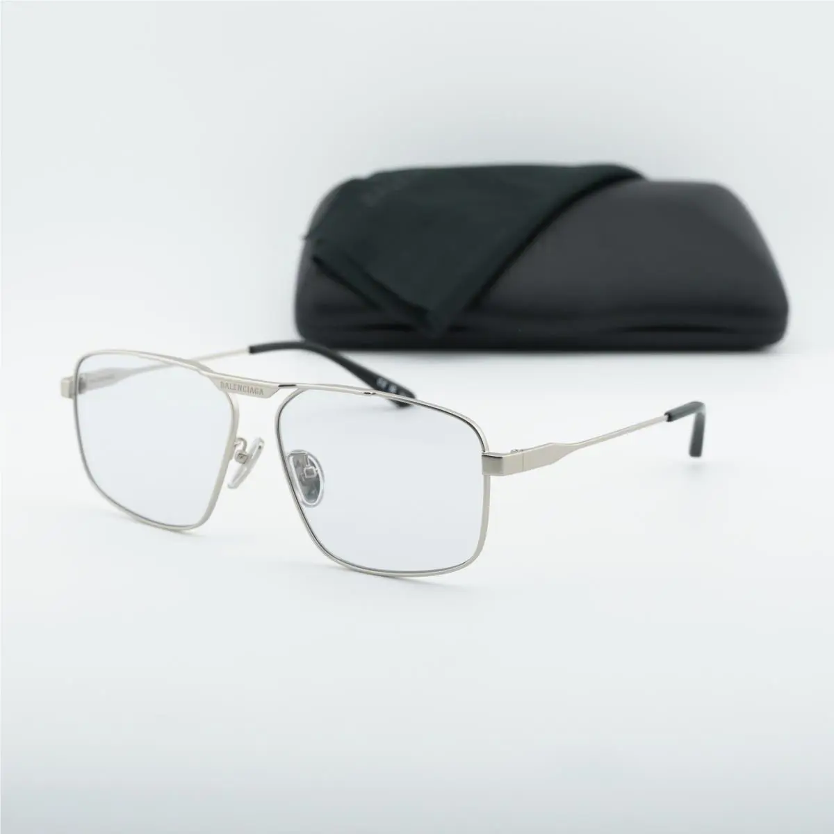Balenciaga BB0418SK 004 Silver/grey 62-14-145 Sunglasses