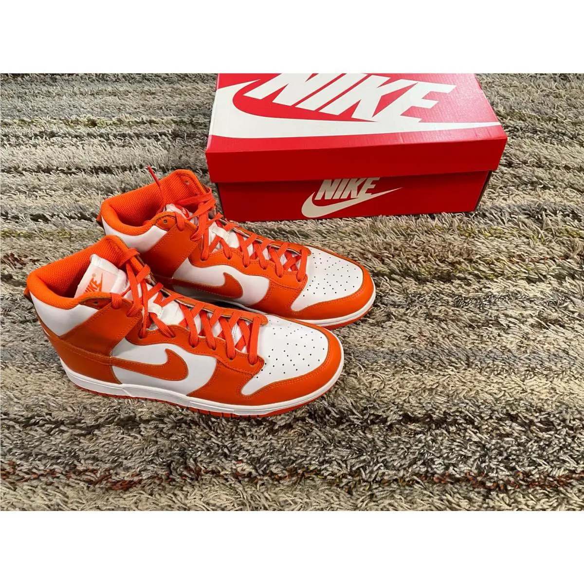 Nike shoes - Nike Dunk High - Dunk High - DD1869-100 - Orange 1