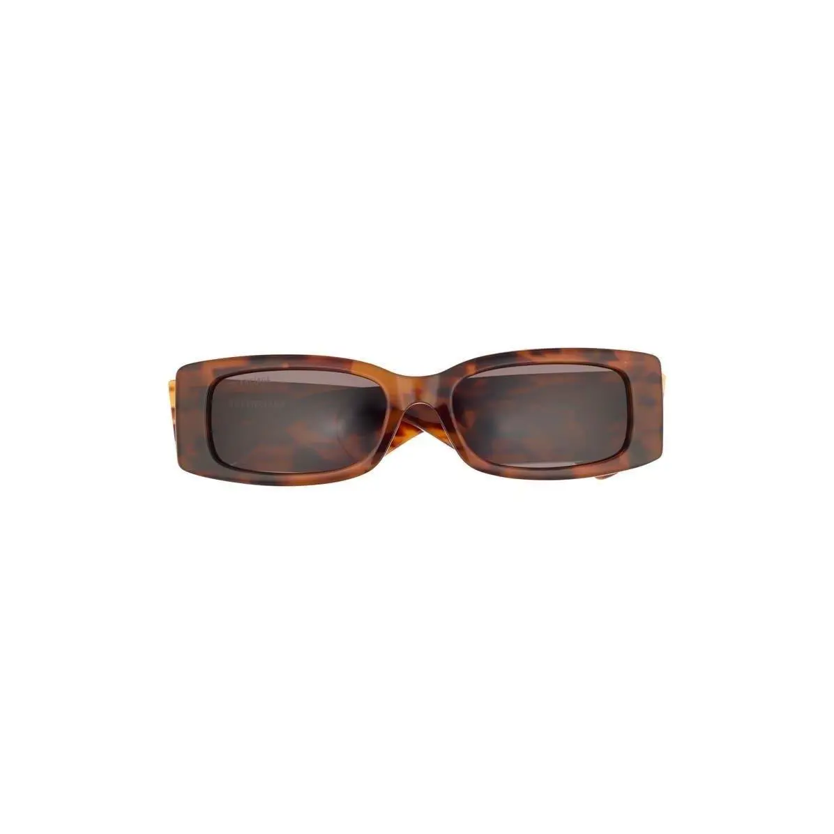 Balenciaga Women 56mm Rectangular Sunglasses Havana Havana Grey