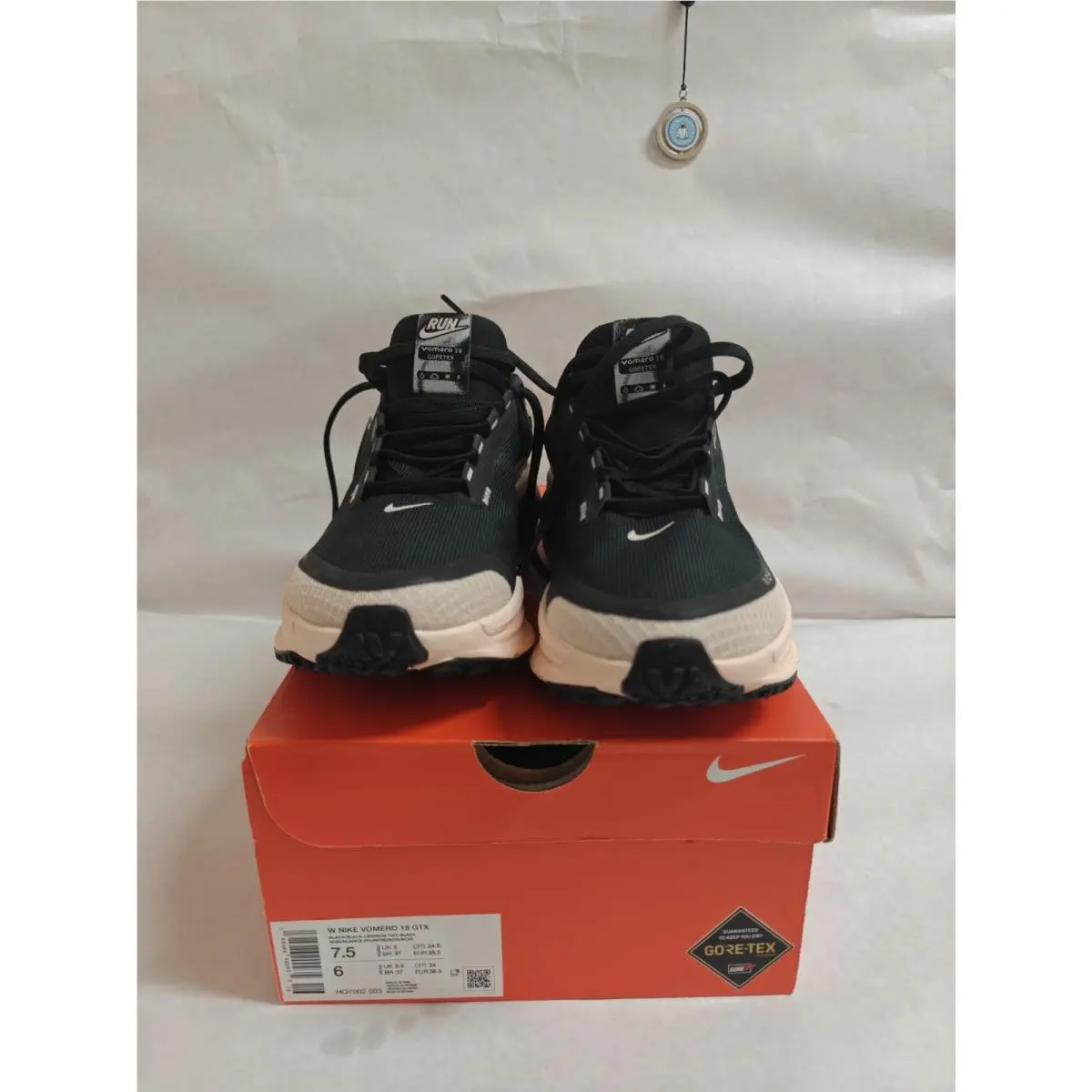 Nike shoes - Nike Vomero 18 - Vomero - HQ7002 003 - Black/Crimson Tint-Black (UPC: 198486885706) 0
