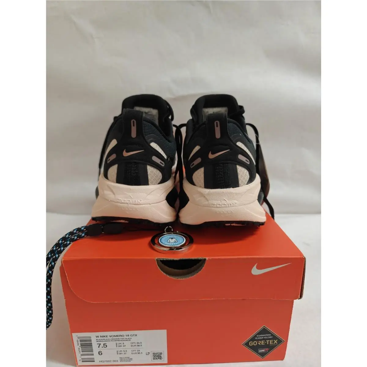 Nike shoes - Nike Vomero 18 - Vomero - HQ7002 003 - Black/Crimson Tint-Black (UPC: 198486885706) 3