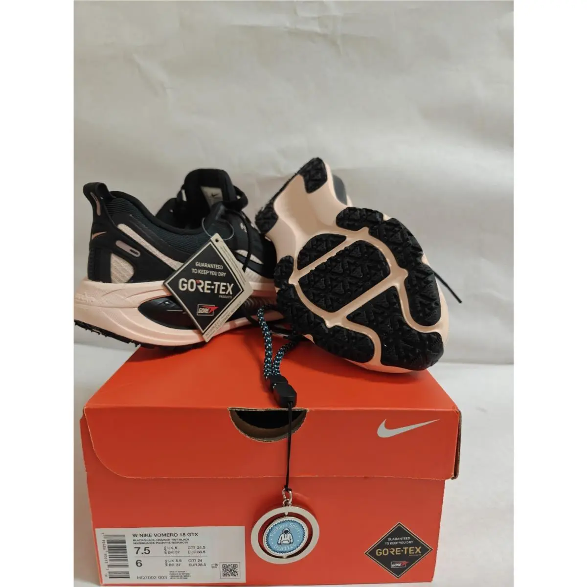 Nike shoes - Nike Vomero 18 - Vomero - HQ7002 003 - Black/Crimson Tint-Black (UPC: 198486885706) 5