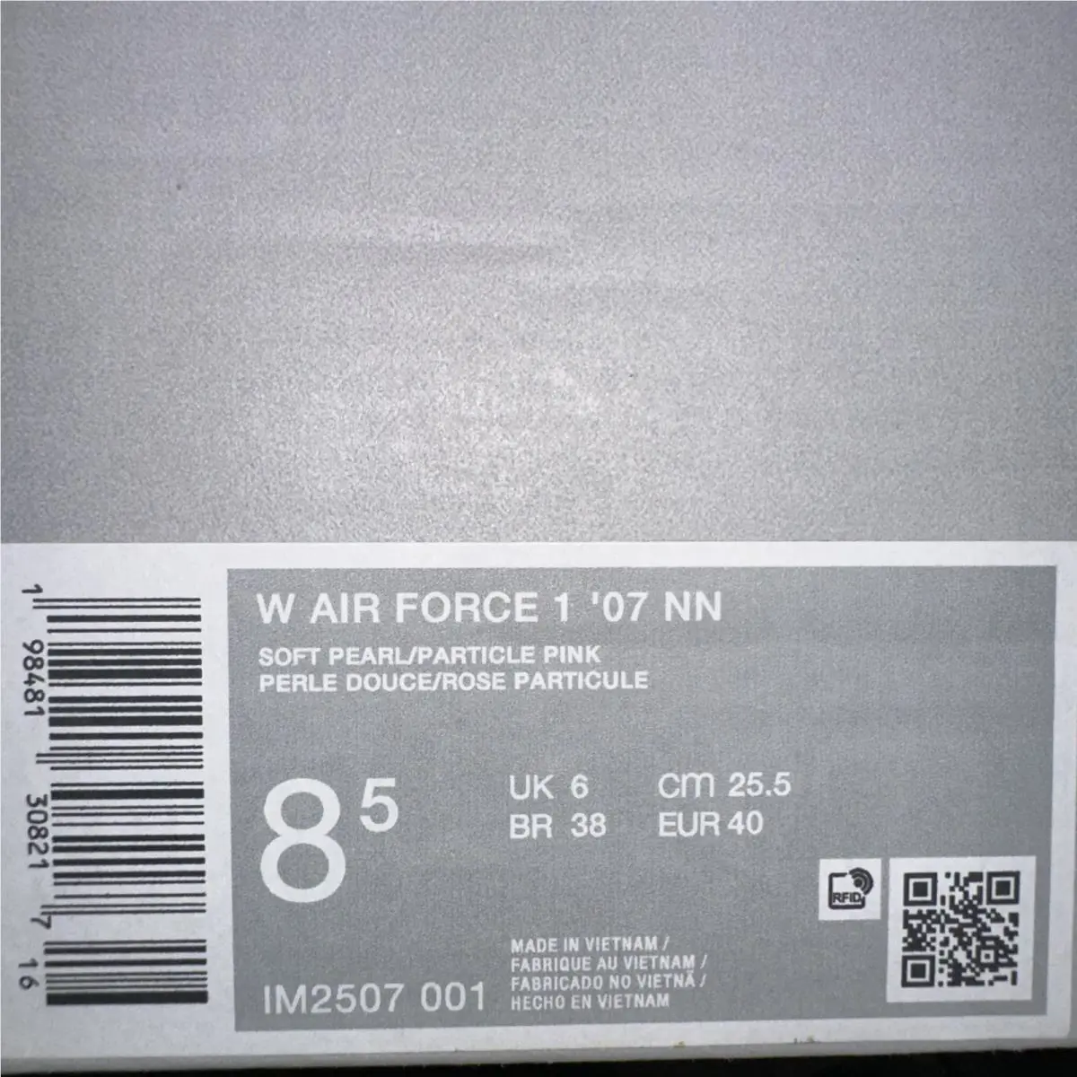 Nike shoes - Nike Air Force 1 - Air Force - IM2507-001 - Soft Pearl/Particle Pink 4