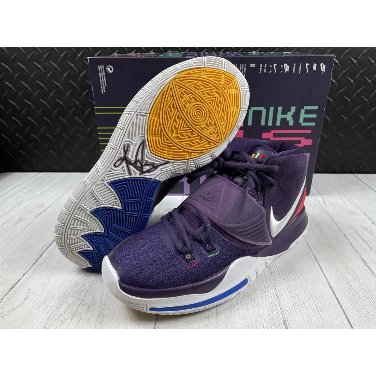 Nike shoes - Nike Kyrie 6 - Kyrie - BQ4630-500 - Purple (UPC: 0193151648310) 4