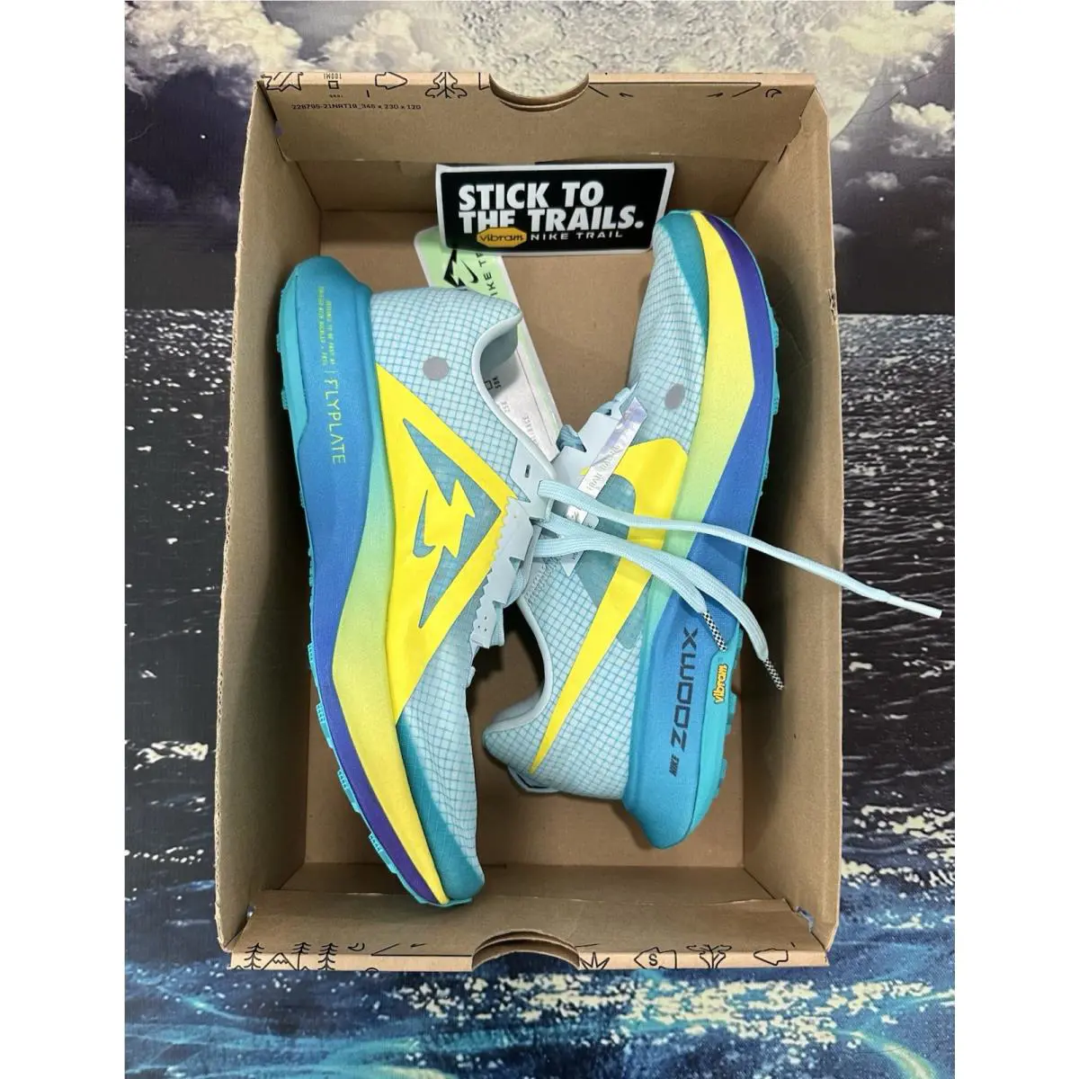 Nike shoes - Nike ZoomX Ultrafly Trail - ZoomX Ultrafly Trail - DX1978 301 - Blue 6