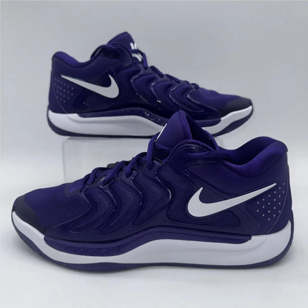 Nike Men`s Size 9 KD17 TB P HJ7387 500 Court Purple/white Basketball