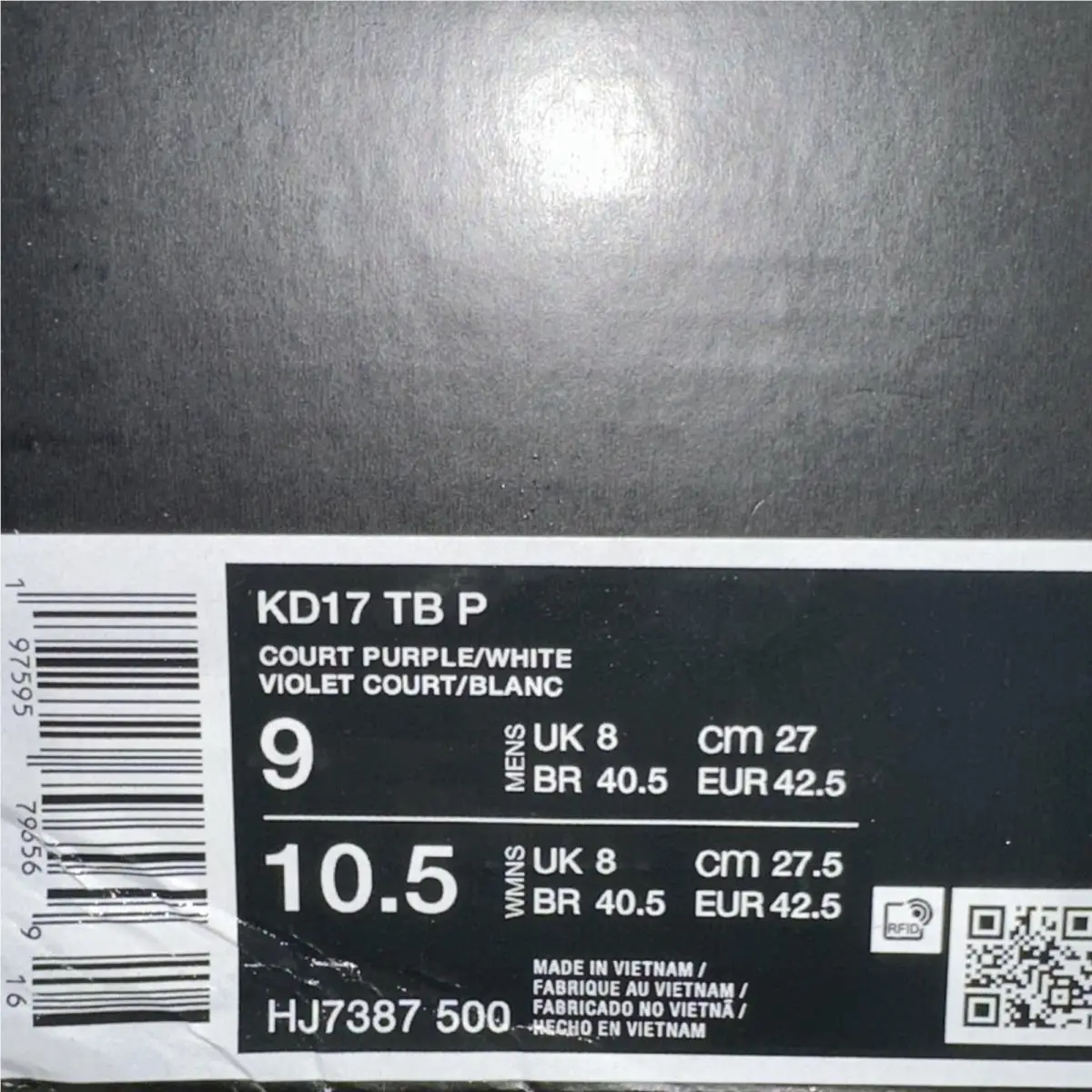 Nike shoes - Nike KD 17 - HJ7387-500 - Purple 4