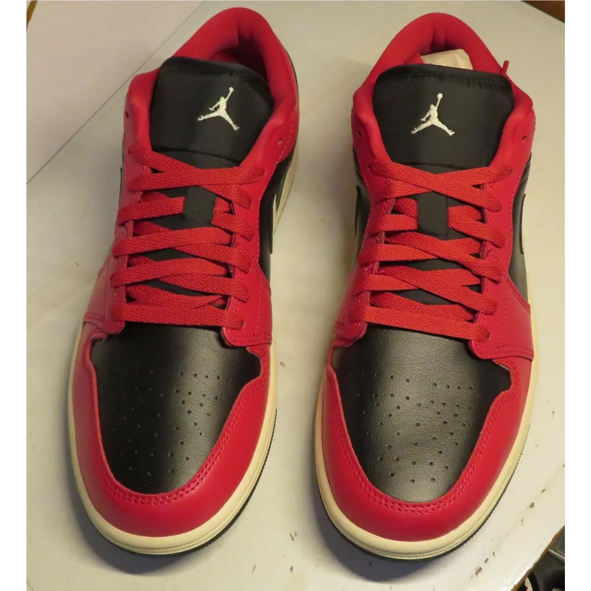 Nike shoes - Air Jordan 1 Low - Air Low - DC0774 605 - Red 8